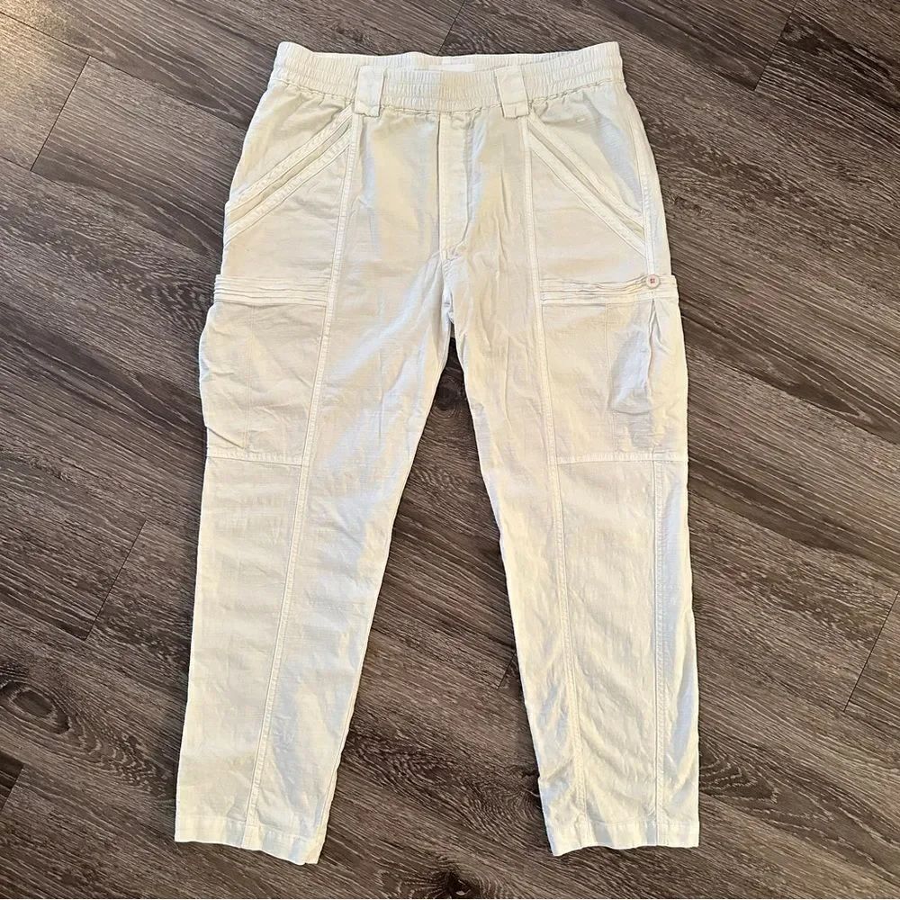 By Anthropologie Cropped Cargo Pants
